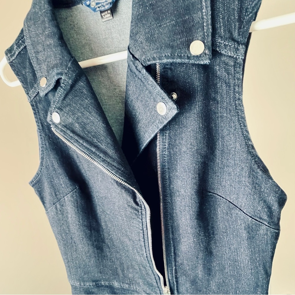 Diesel Moto Zip Jean Dress - Picture 6 of 12